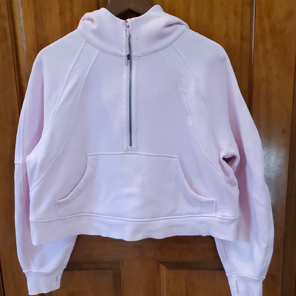 Lululemon Scuba Crop Half-Zip